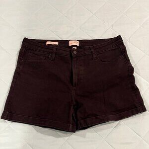 Universal Theads Black Jean Shorts 16 XL
